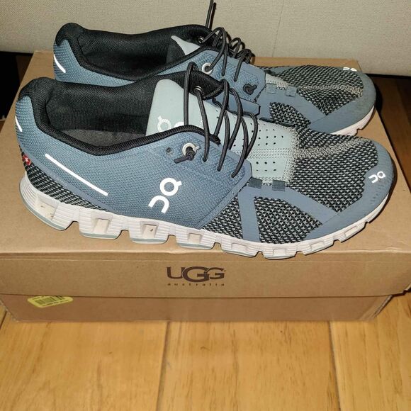 On Cloud Blue Swiss Sneakers Running Tennis Shoes Size Women 9 - Picture 1 of 5